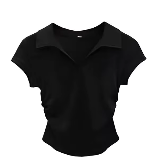 Cotton Summer Sexy Women's T Shirt Skinny Slim Basic