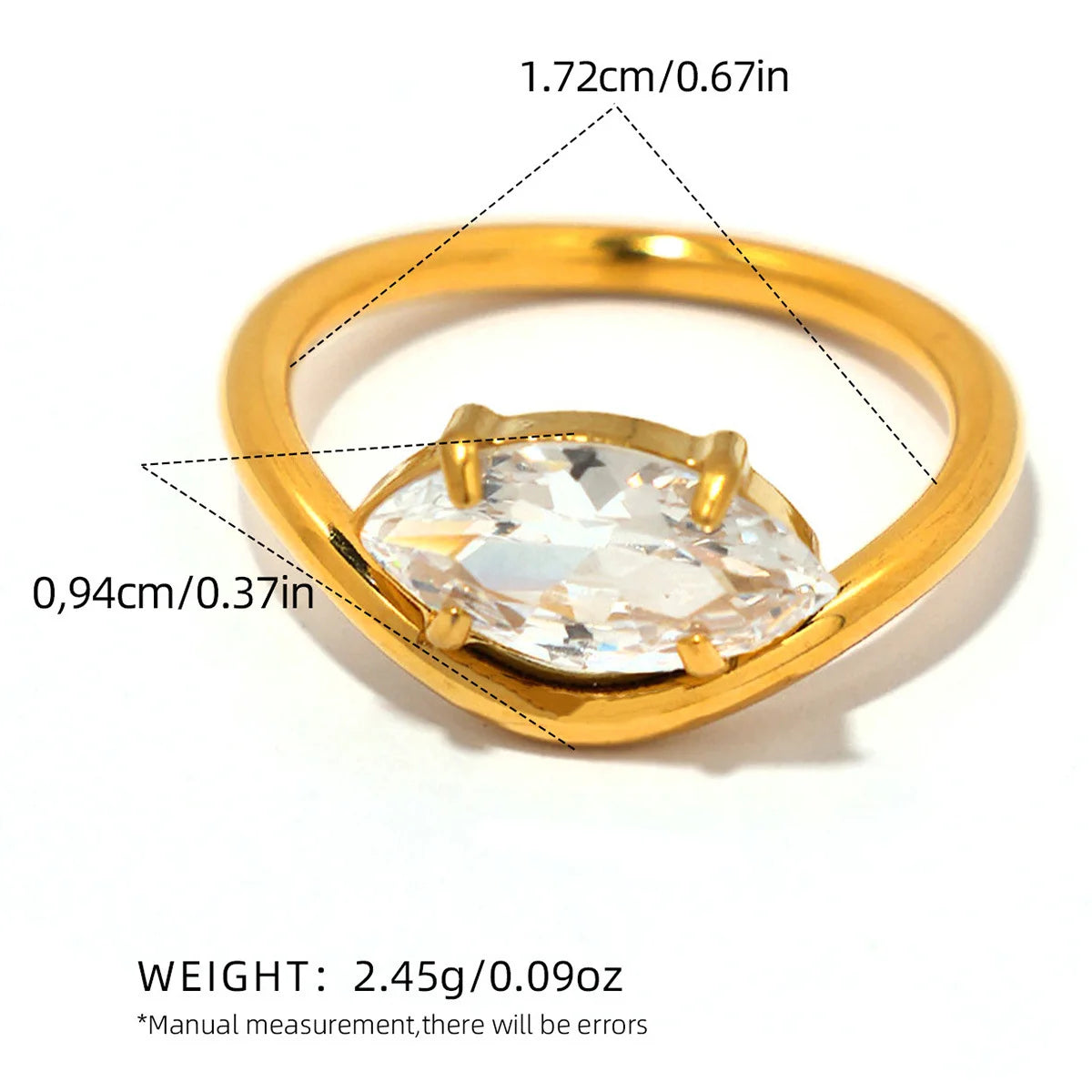 Aurora Gold Ring