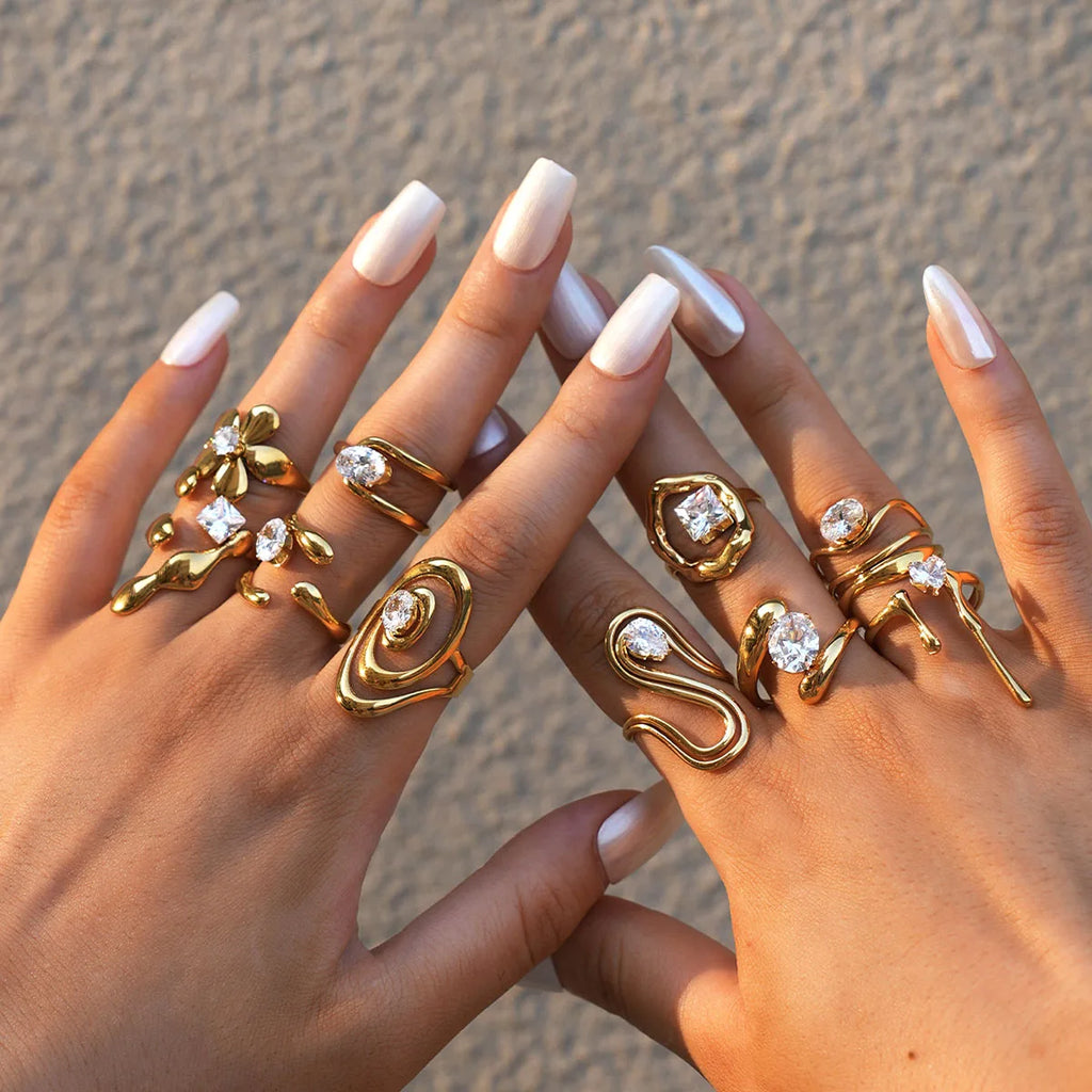 Aurora Gold Ring