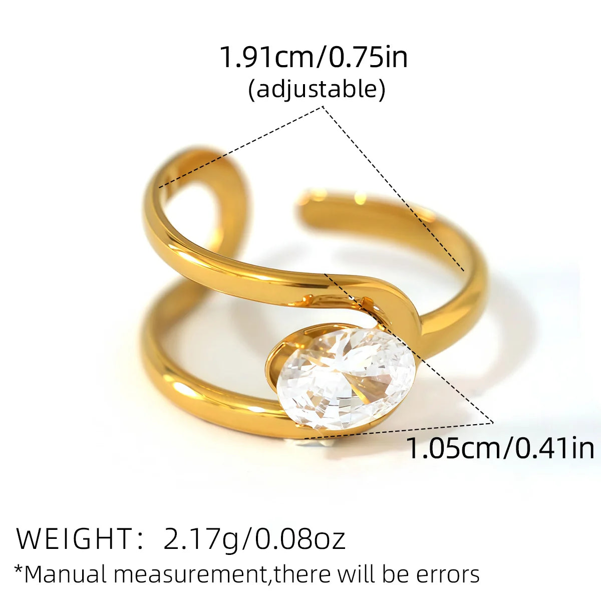 Aurora Gold Ring