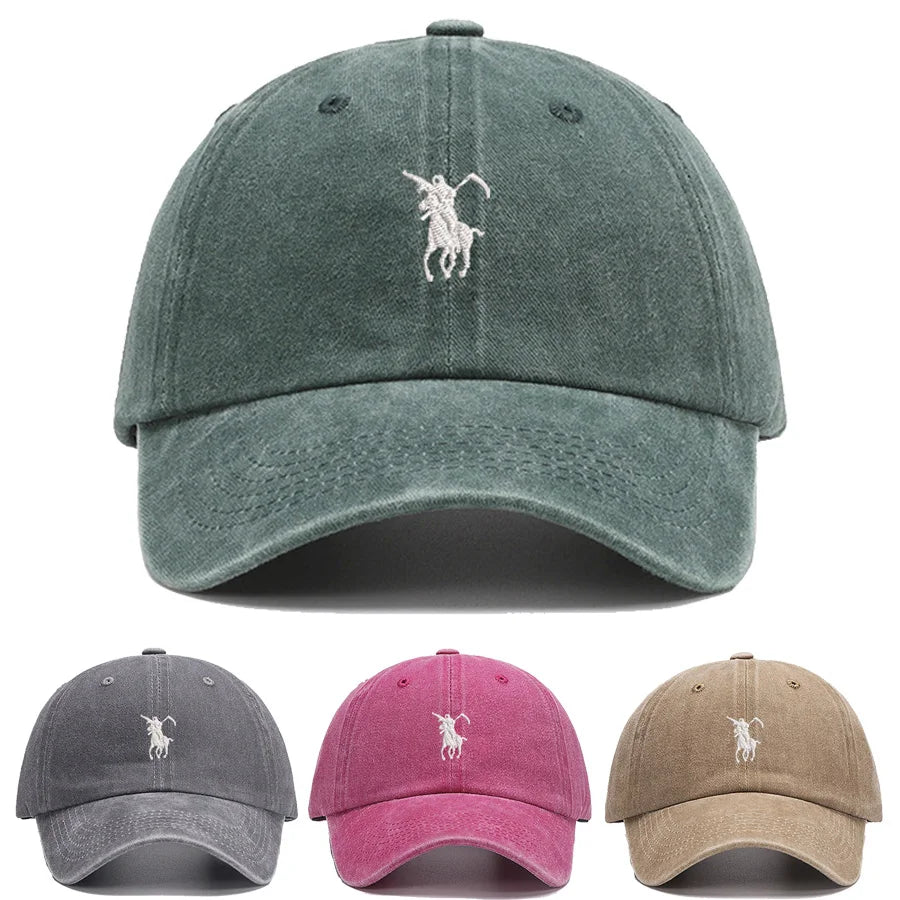 Caps Men Women soft cotton Washed soft Adjustable sunbonnet Dad cap hats boys girls