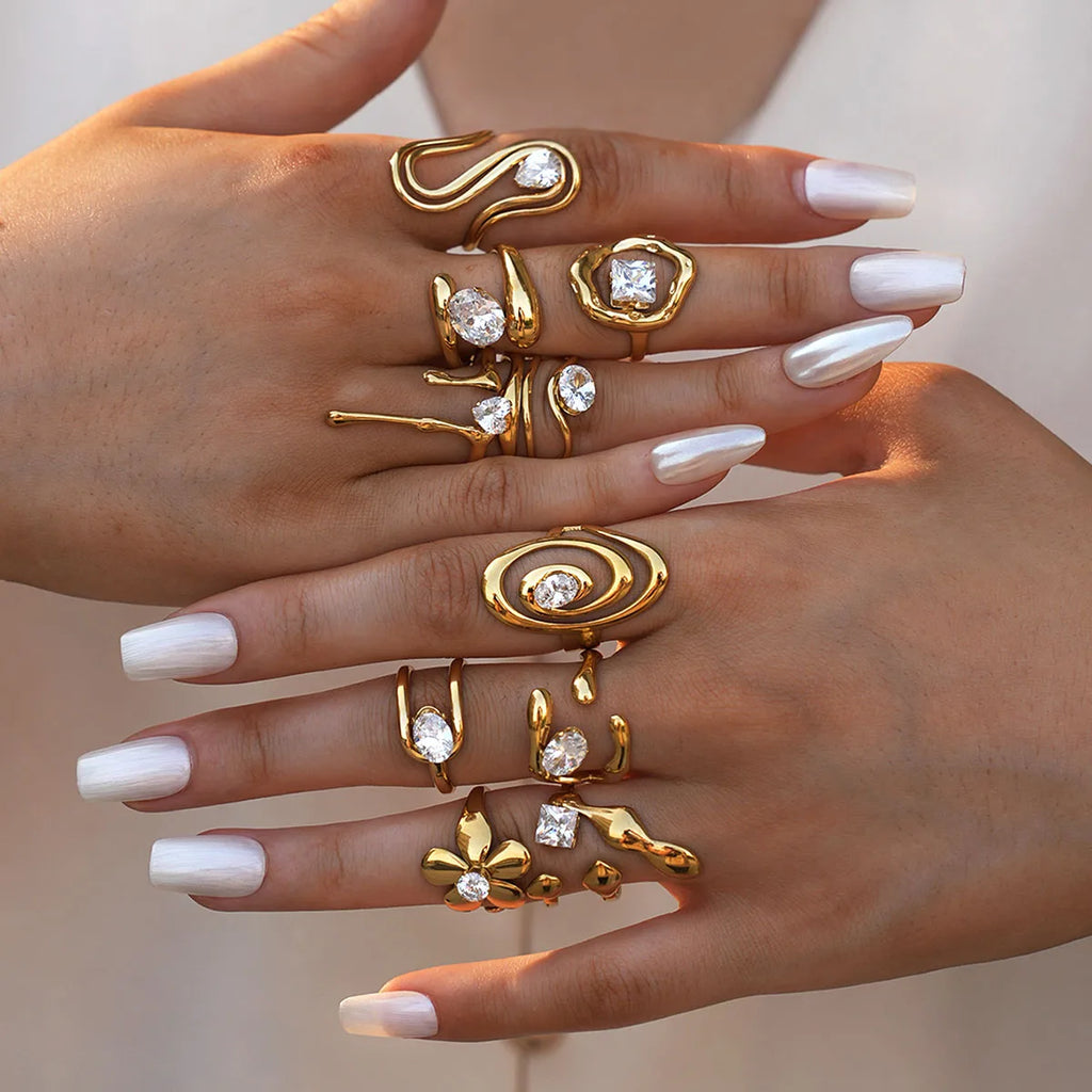 Aurora Gold Ring