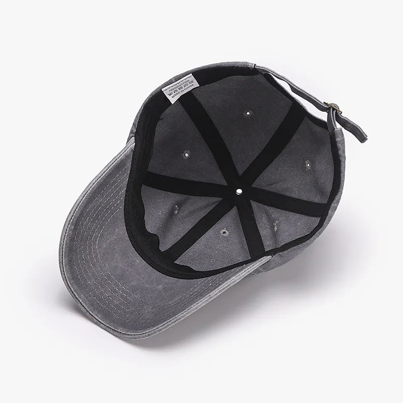 Caps Men Women soft cotton Washed soft Adjustable sunbonnet Dad cap hats boys girls