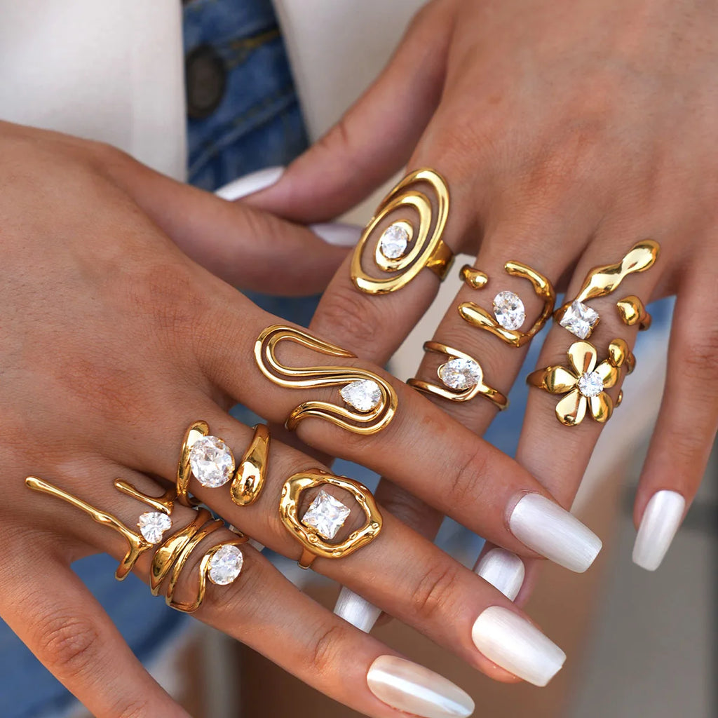 Aurora Gold Ring