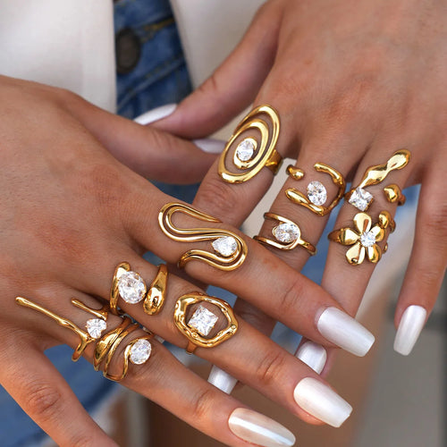 Aurora Gold Ring